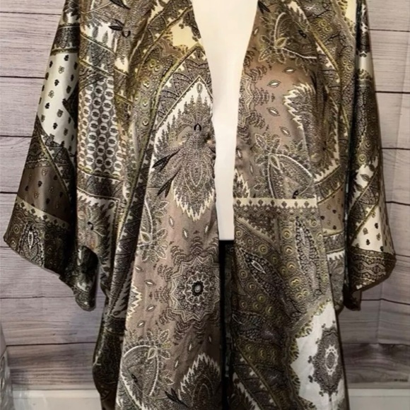 MISS LOVE BRAND WOMEN'S SIZE M/L CARDIGAN / KAFTAN - Picture 2 of 6